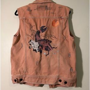 Mens Dillion Manor jean vest